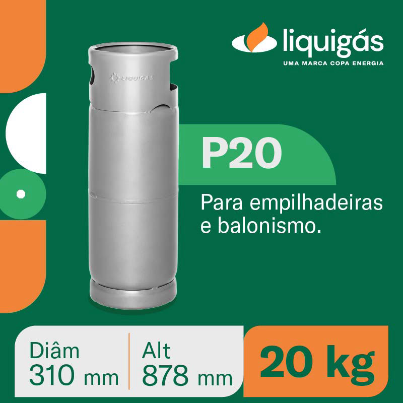 botijao P20 em londrina